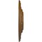 Ekena Millwork Orleans Ceiling Medallion (Fits Canopies up to 4 5/8"), 17 5/8"OD X 3 5/8"ID X 1 7/8"P, Smokey Topaz CM17OLSTF - alternate 4